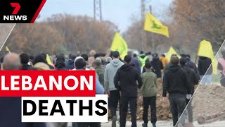 22 people dead trying to return to their villages in Southern Lebanon | 7NEWS