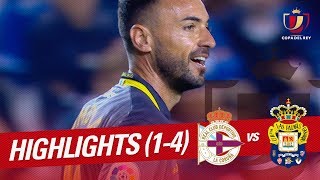 Resumen de RC Deportivo vs UD Las Palmas (1-4)