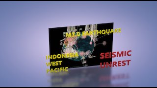 1/18/2023 -- Large M7.0 Earthquake strikes W. Pacific Indonesia -- Seismic spread goes North + West