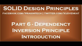 Dependency Inversion Principle Introduction
