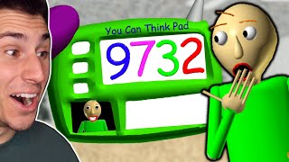 I Found Baldi's SECRET CODE! | Baldi's Basics