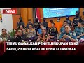 TNI AL, BNN, dan Bea Cukai Gagalkan Penyelundupan Sabu di Kab. Bulungan