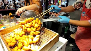 Giant Deep fried dough sticks (Patongo) - Chinese street food in Thailand | YUMMY FC