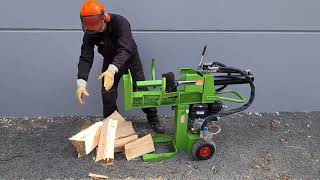 Goliath 20 Ton Horizontal-Vertical-Diagonal Log Splitter - B\u0026S Petrol Engine