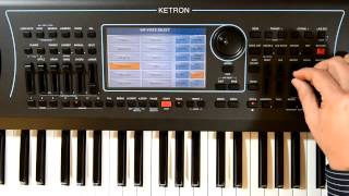 KETRON SD7. A musician's dream finally comes true! An all in one keyboard