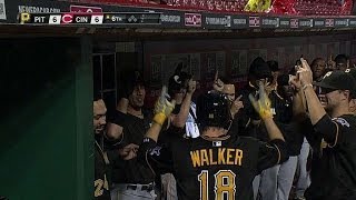 PIT@CIN: Walker drills his second solo shot to right