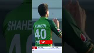 All #ShaheenShahShah Afridi's 1st Over Wickets At Home ☝️ #SportsCentral #Shorts #PCB MA2A