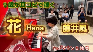 【小３耳コピ】花-Hana-藤井風Fujii Kaze ピアノ 「いちばんすきな花」ドラマ主題歌　ストリートピアノ　東京ストピ