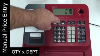 Casio SEG1 Processing a Sale