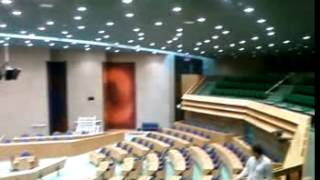 Inside the Dutch Parliament - Binnenhof in The Hague