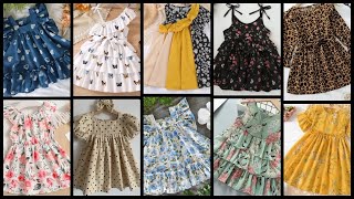 Comfortable lawn cotton baby frock designs 2024 for summers/baby girl frock designs /fashion trends