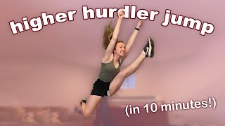 Hurdler Jump Tutorial & Workout - improve your cheer jumps FAST!!