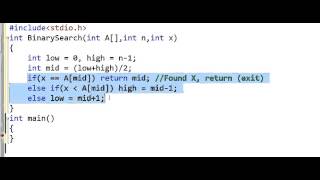 Binary Search Iterative Implementation and common errors
