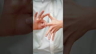 Just Your Hands🖐️ A New Finger Magic Trick #Magic #Shorts