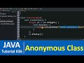 Java Tutorial #36 - Anonymous Class in Java Programming