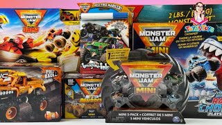 Unboxing and Review of Monster Jam Toys Collection