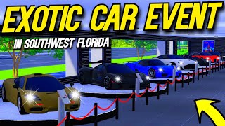 I went to an EXOTIC CAR EVENT in Southwest Florida!