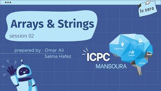Level 0 : Session 2 | Arrays & Strings