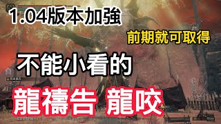 1.04版本龍禱告龍咬｜超強霸體｜冷門技能｜技能測試｜時間軸｜字幕｜ELDEN RING艾爾登法環