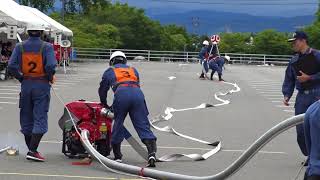 平成30年度 山形県北村山支部消防操法大会 小型ポンプの部 準優勝