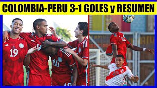 COLOMBIA vs PERU 3-1 EN BARRANQUILLA AMISTOSO RESUMEN y GOLES