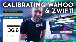 How to Calibrate WAHOO KICKR and Zwift (and other bike trainers) | Triathlon Taren