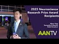 AAN Neuroscience Research Prize Award Winners Talk with AAN TV