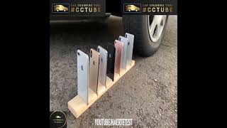 Car vs mobiles | iPhone vs car compilation | car crushing tube #cctube