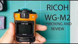 RICOH WG M2 開梱とレビュー