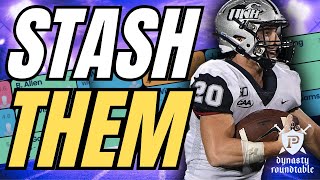 MUST DRAFT ROOKIE SLEEPERS and TAXI SQUAD DYNASTY STASHES | 2024 Dynasty Fantasy Football