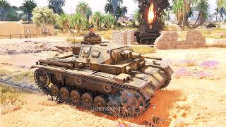 Enlisted: Germany - BR2 - Battle of Tunisia Gameplay | Tigers of Burma