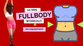 Full Body Workout at Home Without Equipment || Tighten and tone - everything