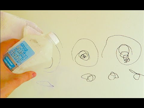 SECRET TO GETTING PERMANENT MARKER OFF THE WALL! SECRET TO GETTING PERMANENT MARKER OFF THE WALL!