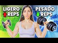 PESO y REPETICIONES Para Ganar Masa Muscular