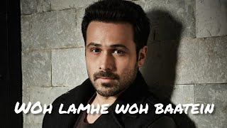 Woh Lamhe Woh Baatein (Remix) | Atif Aslam | Emraan Hashmi | Zeher | Latest 2020