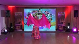 Germaine dancing at Open Stage Show at Rakkas Istanbul international Oriental  Dance Festival 2024