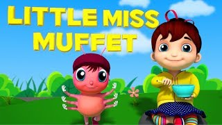 Little Miss Muffet | Nursery Rhymes | Baby Songs For Kids | Children Rhyme By Junior Squad