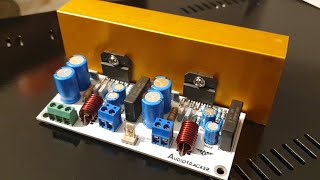 LM3886 Studio Monitor Amplifier