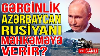 Gərginlik artdı - Azərbaycan Rusiyanı məhkəməyə verir? - Gündəm Masada - Media Turk TV