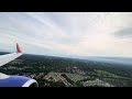 landing at cmh john glenn international columbus oh southwest airlines boeing 737 700