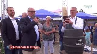 Eröffnung und Fassanstich des Ratinger Schützenfestes 2016