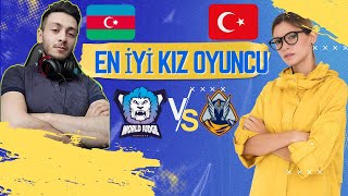 TÜRKİYENIN EN İYİ KIZ OYUNCUSU İLE VS ATIM  FREE FİRE