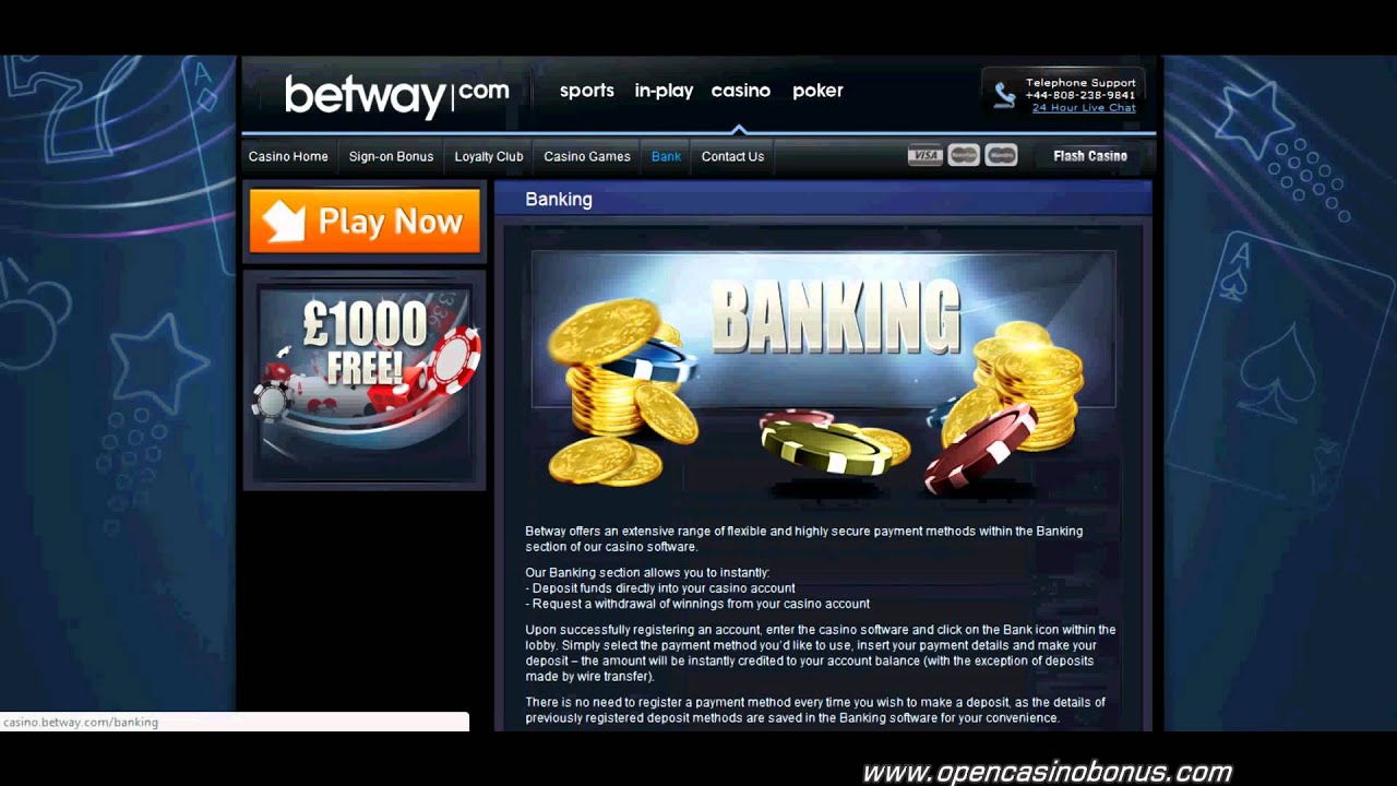 Betway Casino - Betway Casino No Deposit - Betway Casino Free Spin ...