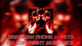 BRAZILIAN PHONK:- PATA NO COPYRIGHT MUSIC NCS