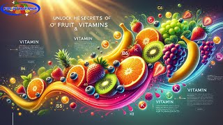 🌈🍎🍊The Colors of Fruits and Their Vitamins – Nature’s Nutritional Secrets