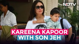 Kareena Kapoor's Day Out With Son Jeh