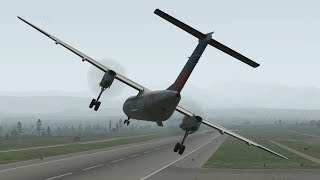 US-Bangla Airlines Flight 211 - Crash Animation