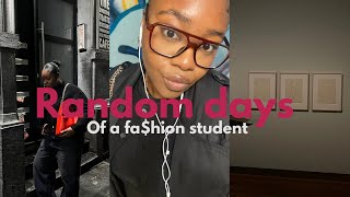 Random days | journée de cour en école de mode 🛍️🎄