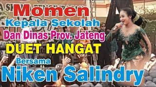 MOMEN KEPALA SMK PGRI KUWU DAN KEPALA DINAS PROV.JATENG DUET HANGAT SAMA NIKEN SALINDRY