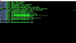 Create a Folder in the Linux Shell Script Tutorial Directory